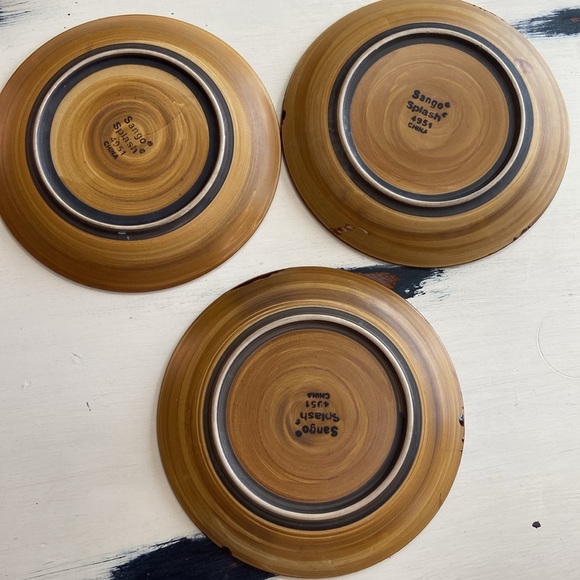 Set of 3 Sango Splash salad/dessert plates - Picture 5 of 5